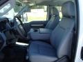 Steel 2014 Ford F350 Super Duty XL SuperCab Interior Color