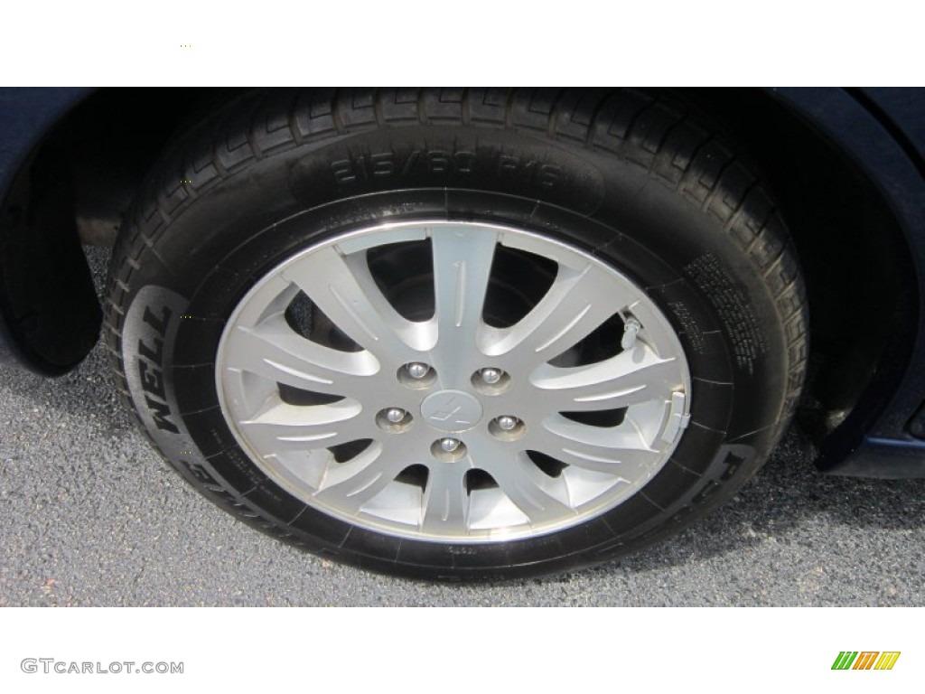 2009 Galant ES - Maizen Blue Pearl / Beige photo #6
