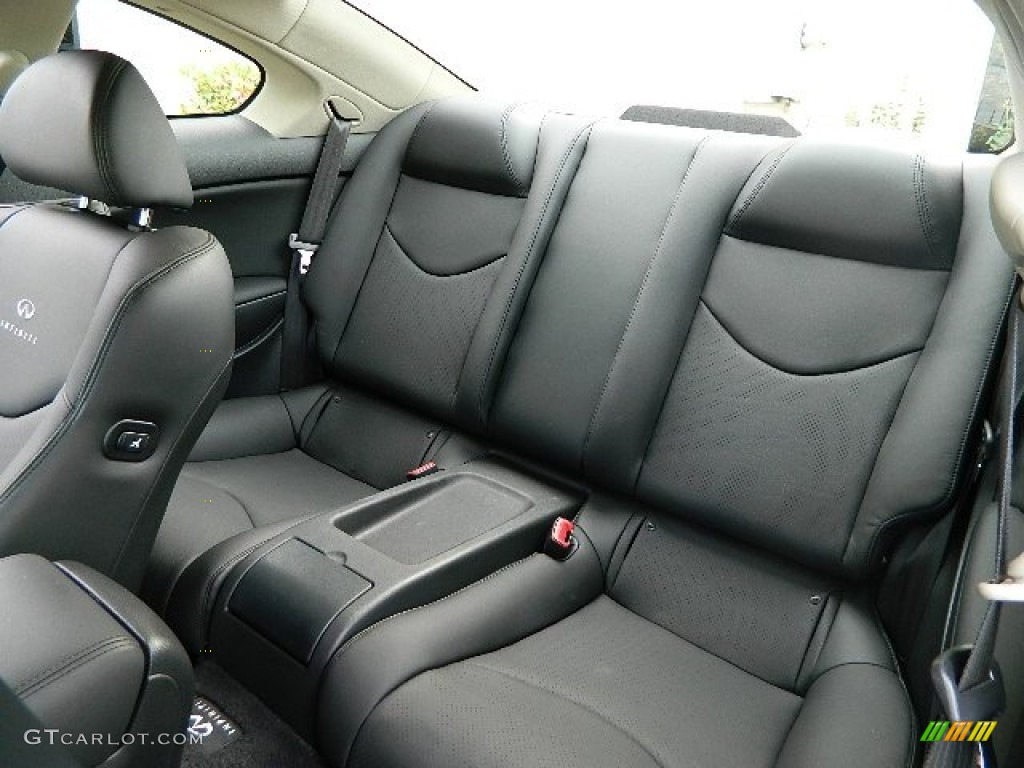 2013 Infiniti G 37 x AWD Coupe Rear Seat Photo #86118448