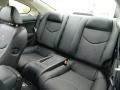 2013 Infiniti G Graphite Interior Rear Seat Photo