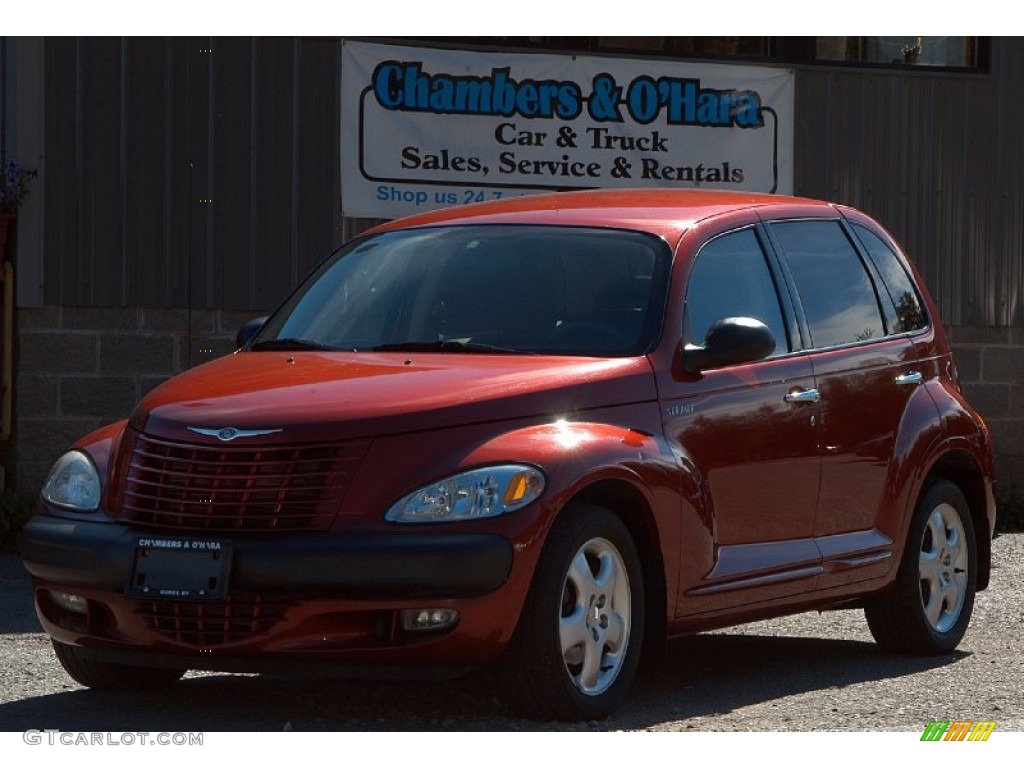 Inferno Red Pearlcoat Chrysler PT Cruiser