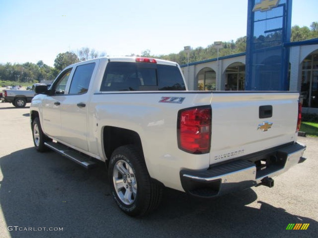 2014 Silverado 1500 LT Z71 Crew Cab 4x4 - White Diamond Tricoat / Jet Black photo #4