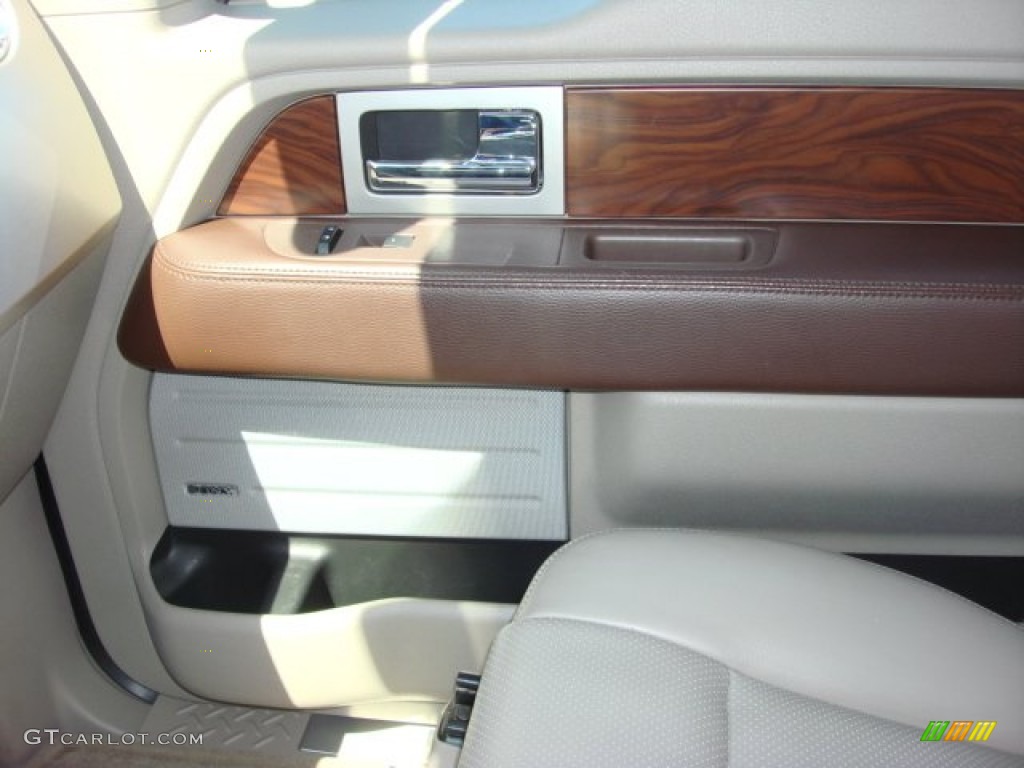 2010 F150 Platinum SuperCrew - Ingot Silver Metallic / Medium Stone Leather/Sienna Brown photo #26