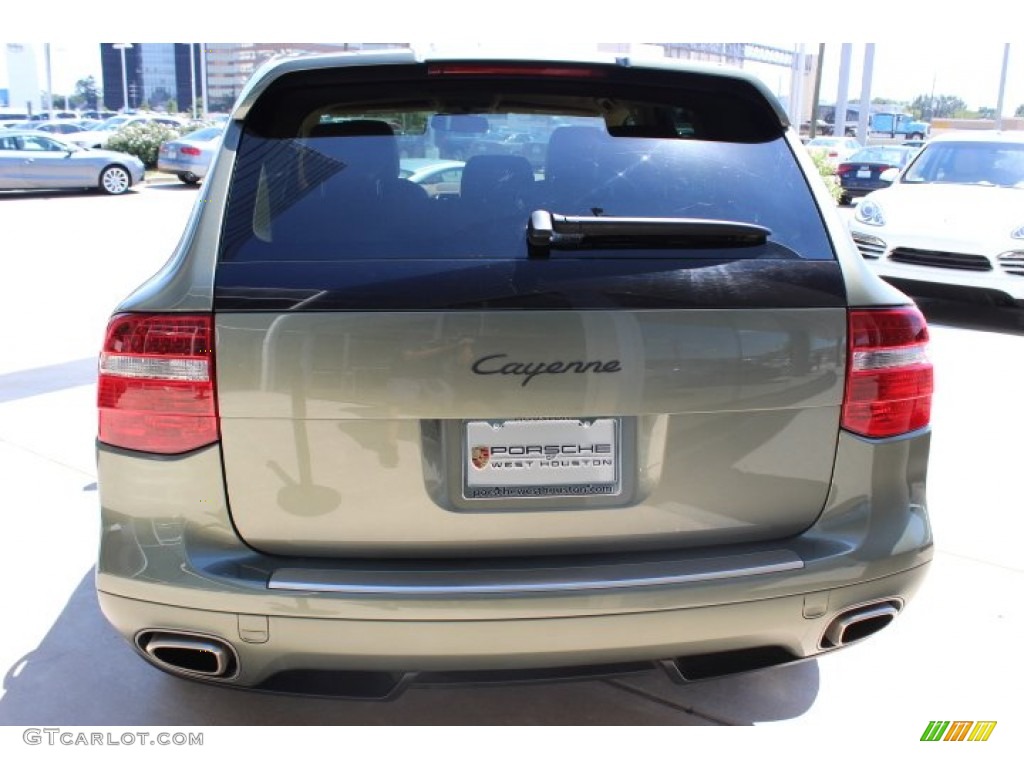 2009 Cayenne Tiptronic - Olive Green Metallic / Havanna/Sand Beige photo #8