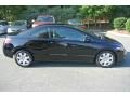Crystal Black Pearl - Civic LX Coupe Photo No. 6