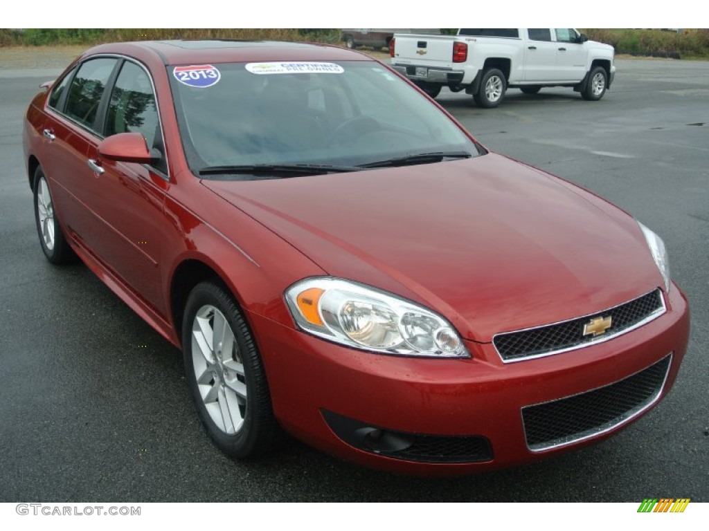 2013 Impala LTZ - Crystal Red Tintcoat / Ebony photo #1