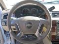 2013 Chevrolet Silverado 2500HD Light Cashmere/Dark Cashmere Interior Steering Wheel Photo