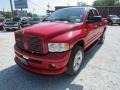 2003 Flame Red Dodge Ram 1500 Laramie Quad Cab 4x4  photo #11