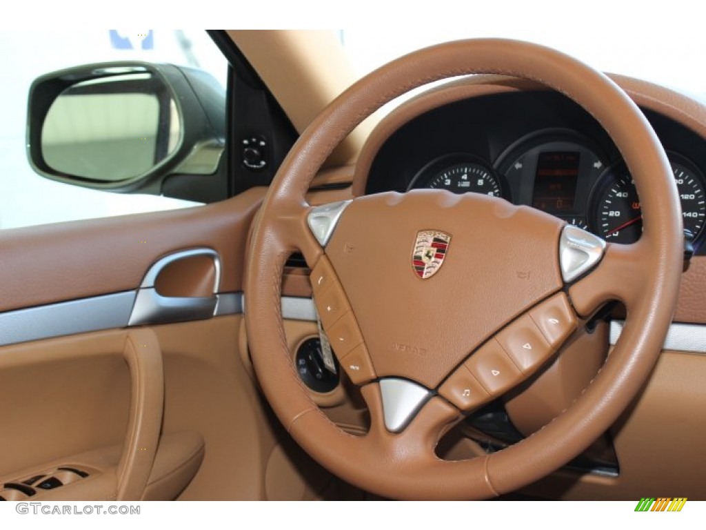 2009 Cayenne Tiptronic - Olive Green Metallic / Havanna/Sand Beige photo #39