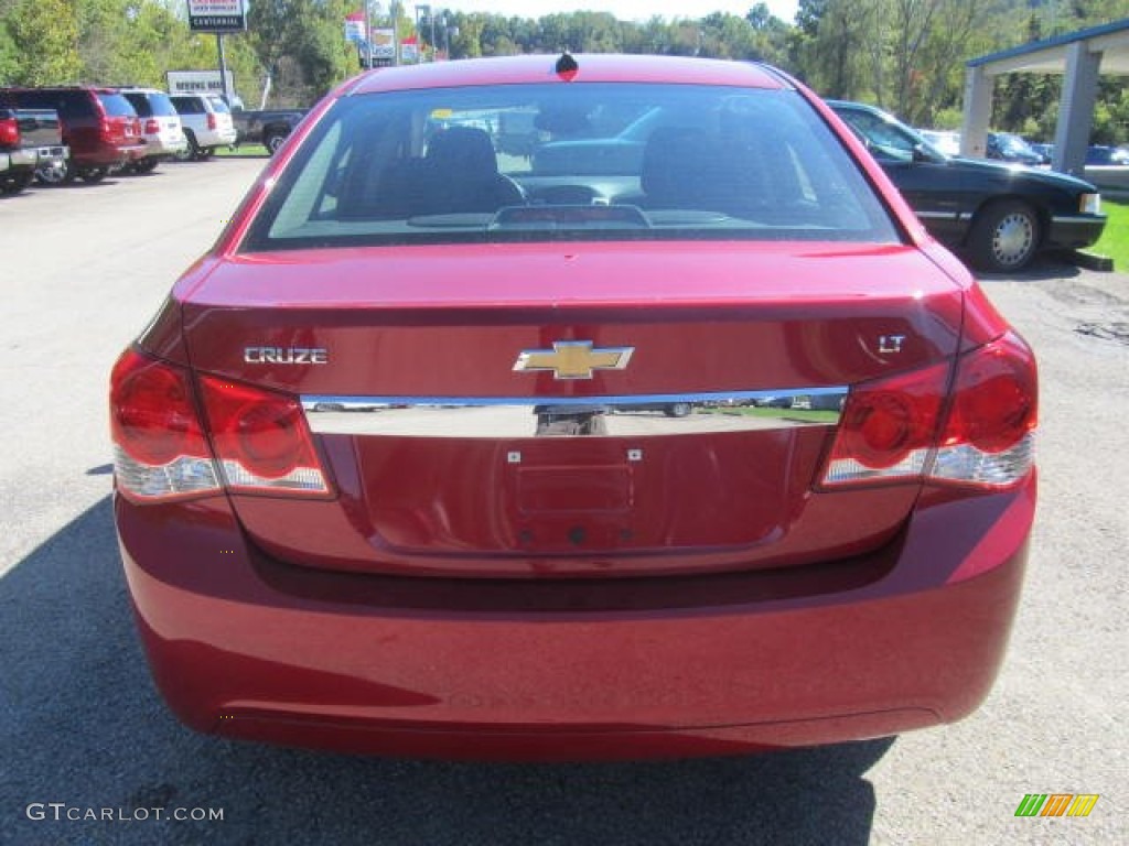2014 Cruze LT - Crystal Red Tintcoat / Jet Black photo #5