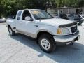 Oxford White 2001 Ford F150 Lariat SuperCab 4x4