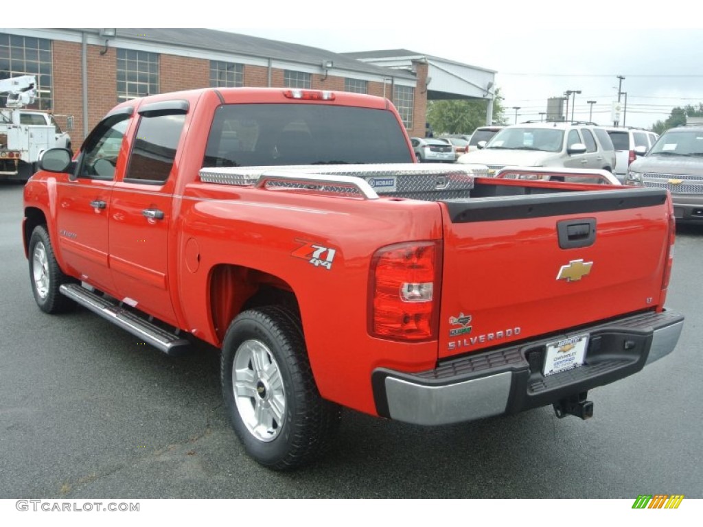 2011 Silverado 1500 LT Crew Cab 4x4 - Victory Red / Ebony photo #4