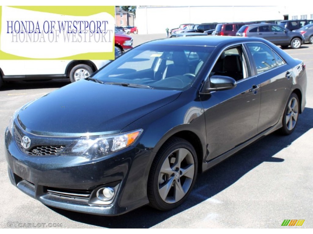 2013 Camry SE V6 - Cosmic Gray Metallic / Black/Ash photo #1