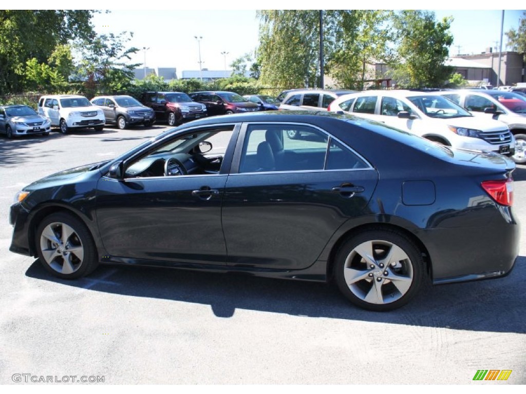 2013 Camry SE V6 - Cosmic Gray Metallic / Black/Ash photo #10