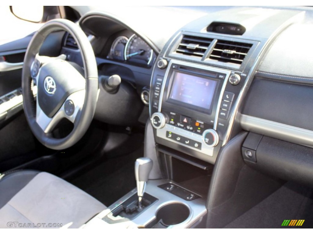 2013 Camry SE V6 - Cosmic Gray Metallic / Black/Ash photo #11