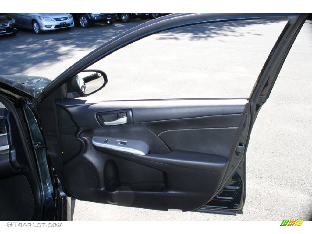 2013 Camry SE V6 - Cosmic Gray Metallic / Black/Ash photo #16