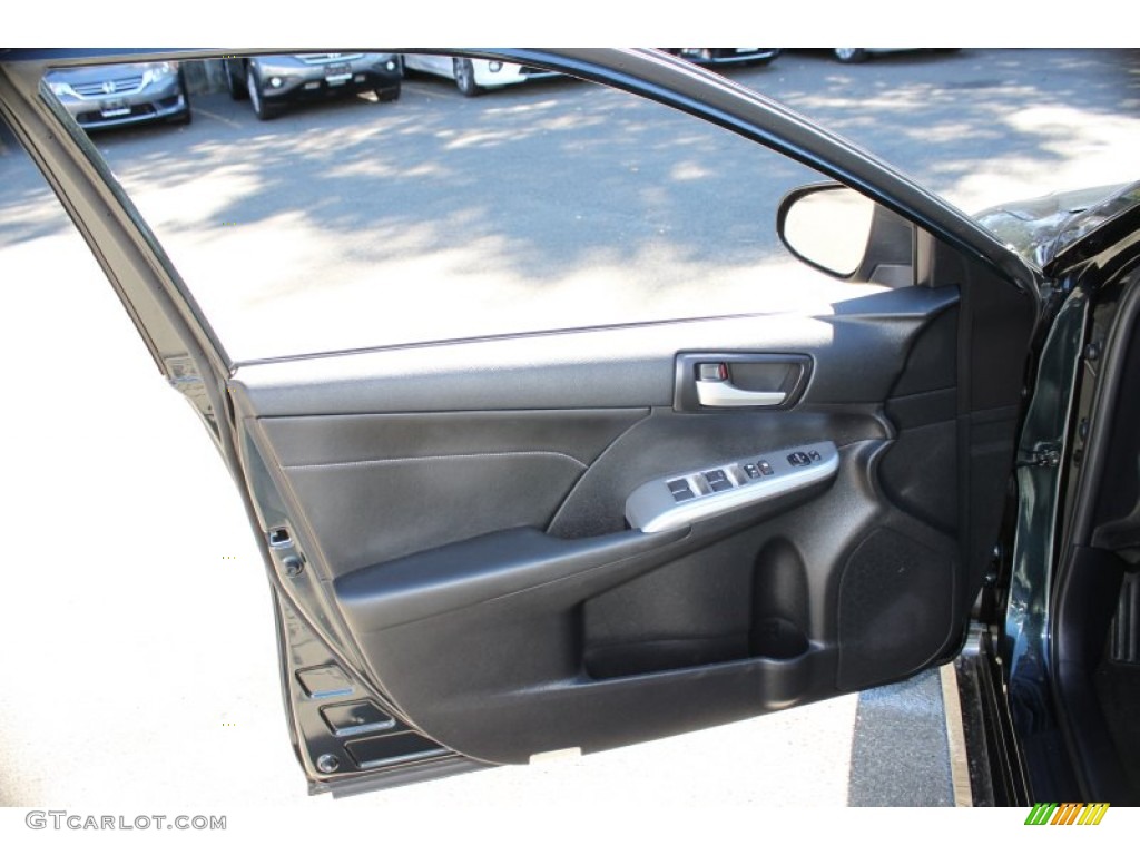2013 Camry SE V6 - Cosmic Gray Metallic / Black/Ash photo #18