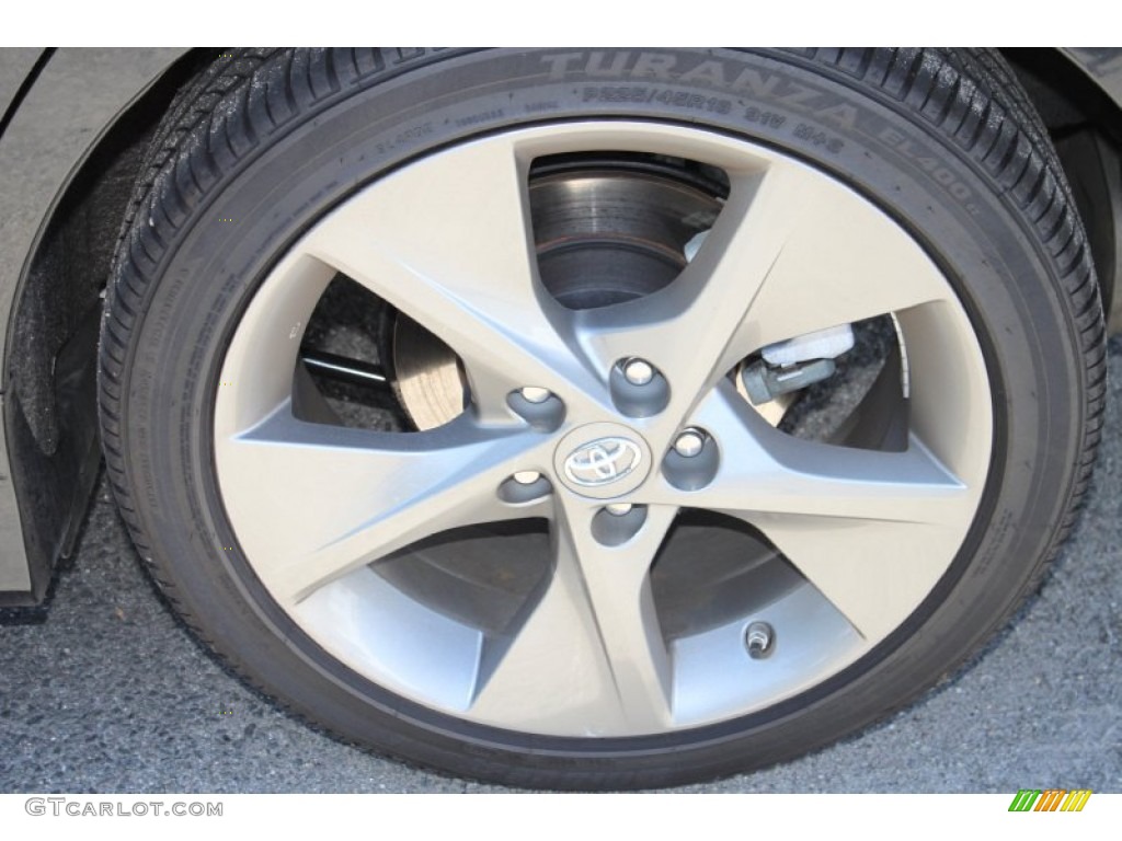 2013 Camry SE V6 - Cosmic Gray Metallic / Black/Ash photo #22