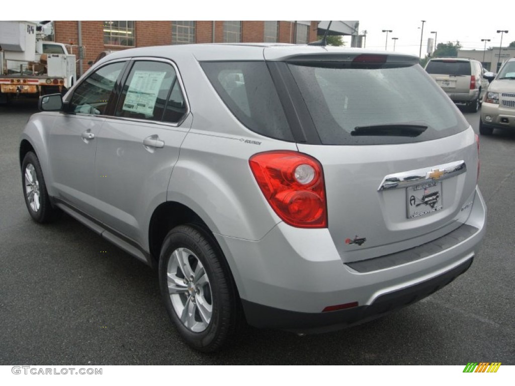 2014 Equinox LS - Silver Ice Metallic / Jet Black photo #4