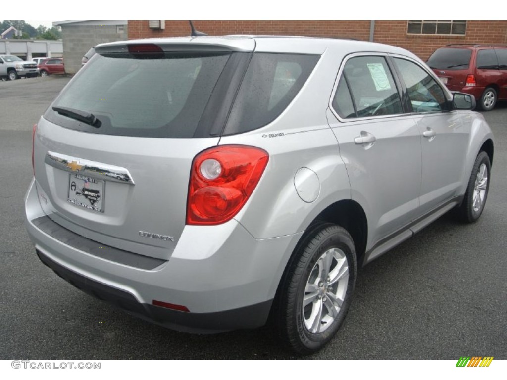 2014 Equinox LS - Silver Ice Metallic / Jet Black photo #5