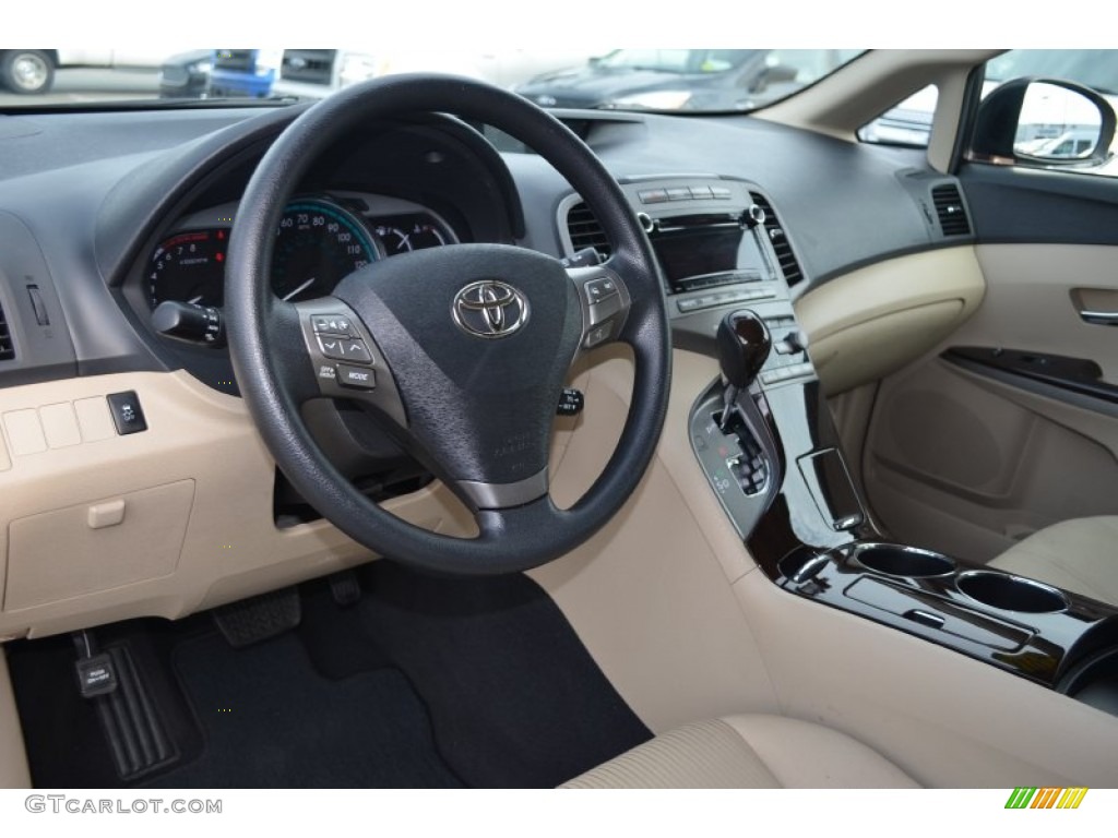 2011 Toyota Venza I4 Light Gray Dashboard Photo #86125773
