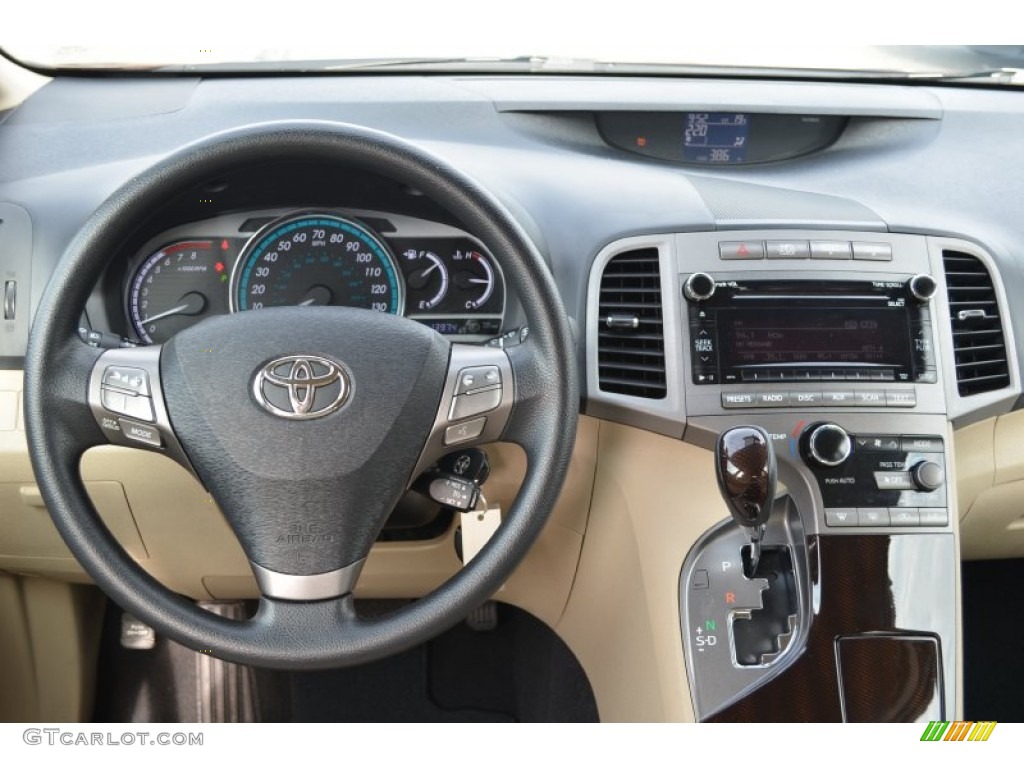 2011 Toyota Venza I4 Light Gray Dashboard Photo #86125926