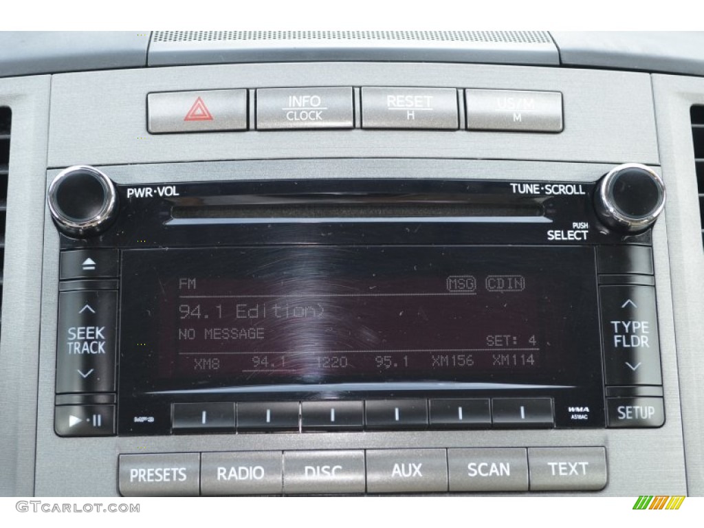 2011 Toyota Venza I4 Audio System Photos