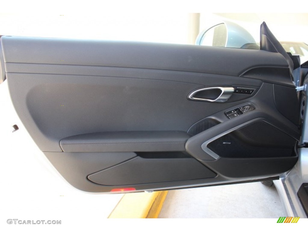 2014 Porsche 911 Carrera 4 Coupe Black Door Panel Photo #86126130