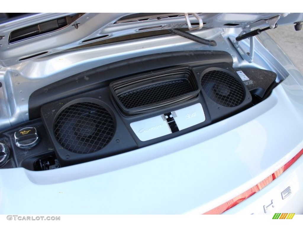 2014 911 Carrera 4 Coupe - Rhodium Silver Metallic / Black photo #27