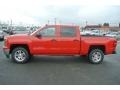 Victory Red 2014 Chevrolet Silverado 1500 LT Crew Cab 4x4 Exterior