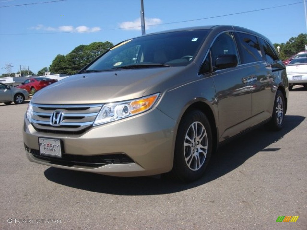 2011 Odyssey EX - Mocha Metallic / Beige photo #1