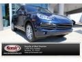 Dark Blue Metallic 2014 Porsche Cayenne S Hybrid