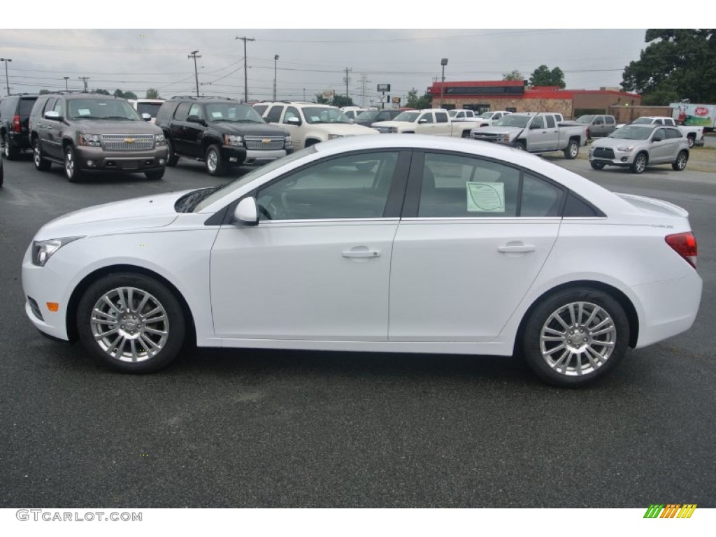 Summit White 2014 Chevrolet Cruze Eco Exterior Photo #86127654