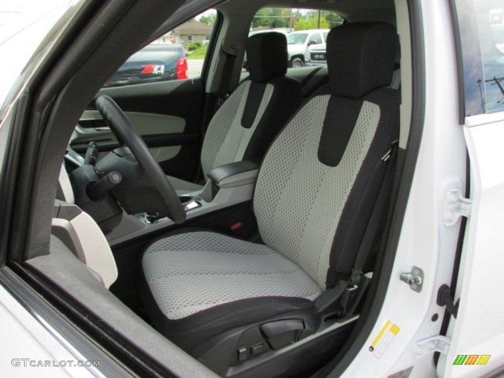 2010 Equinox LS AWD - Summit White / Jet Black/Light Titanium photo #13