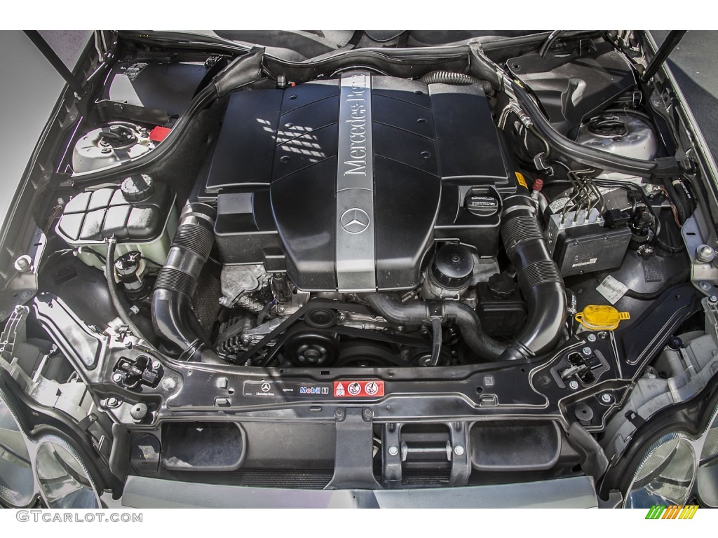 2004 CLK 320 Coupe - Pewter Metallic / Charcoal photo #9