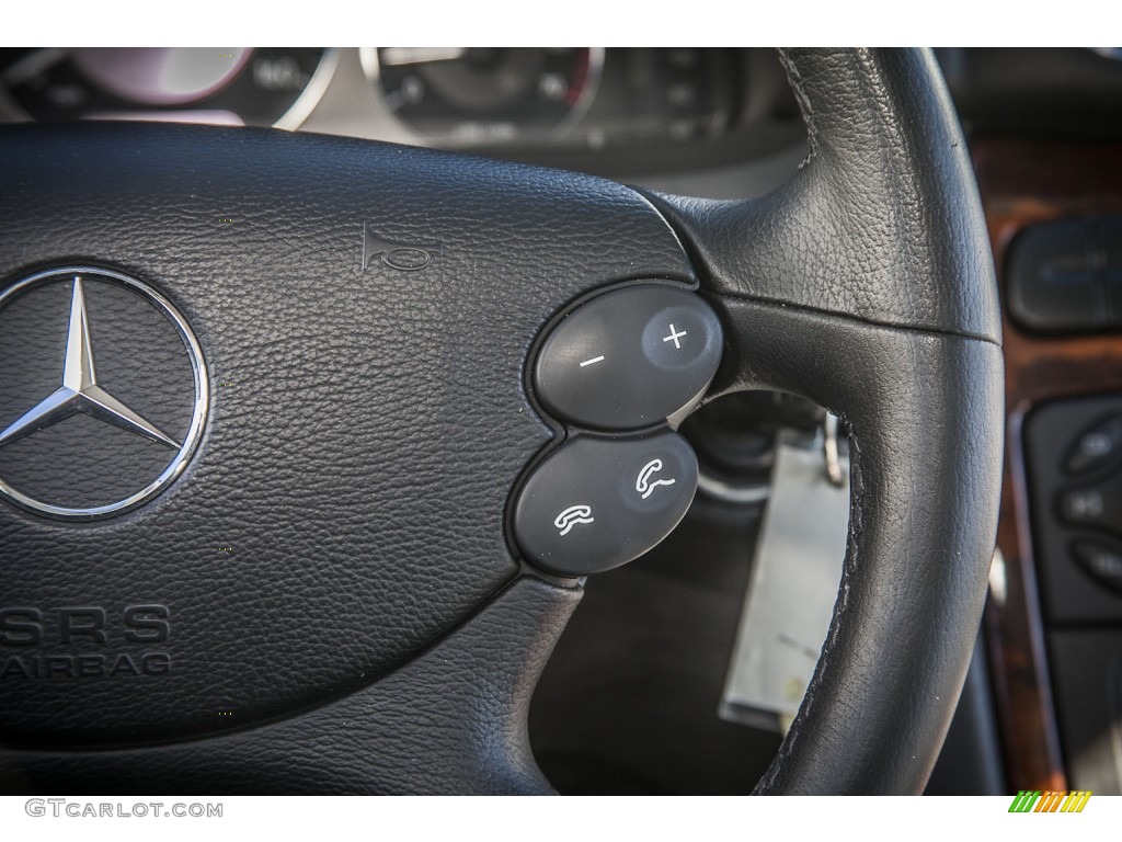 2004 CLK 320 Coupe - Pewter Metallic / Charcoal photo #15