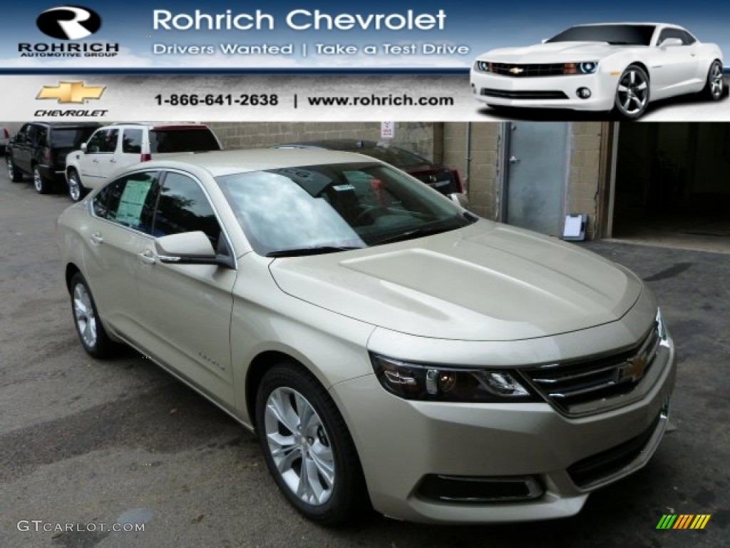 2014 Impala LT - Champagne Silver Metallic / Jet Black photo #1