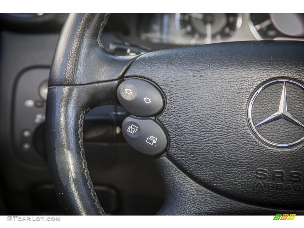 2004 CLK 320 Coupe - Pewter Metallic / Charcoal photo #16