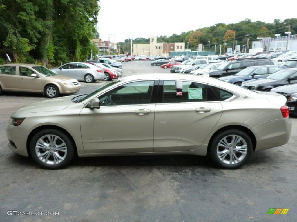2014 Impala LT - Champagne Silver Metallic / Jet Black photo #6
