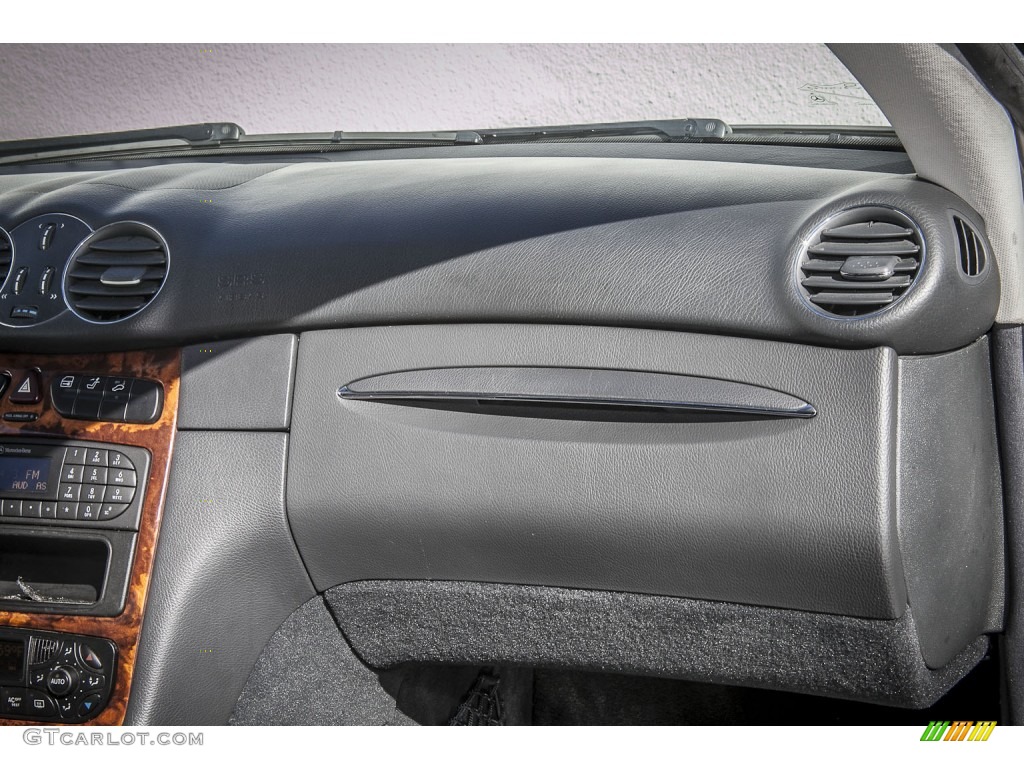 2004 CLK 320 Coupe - Pewter Metallic / Charcoal photo #21
