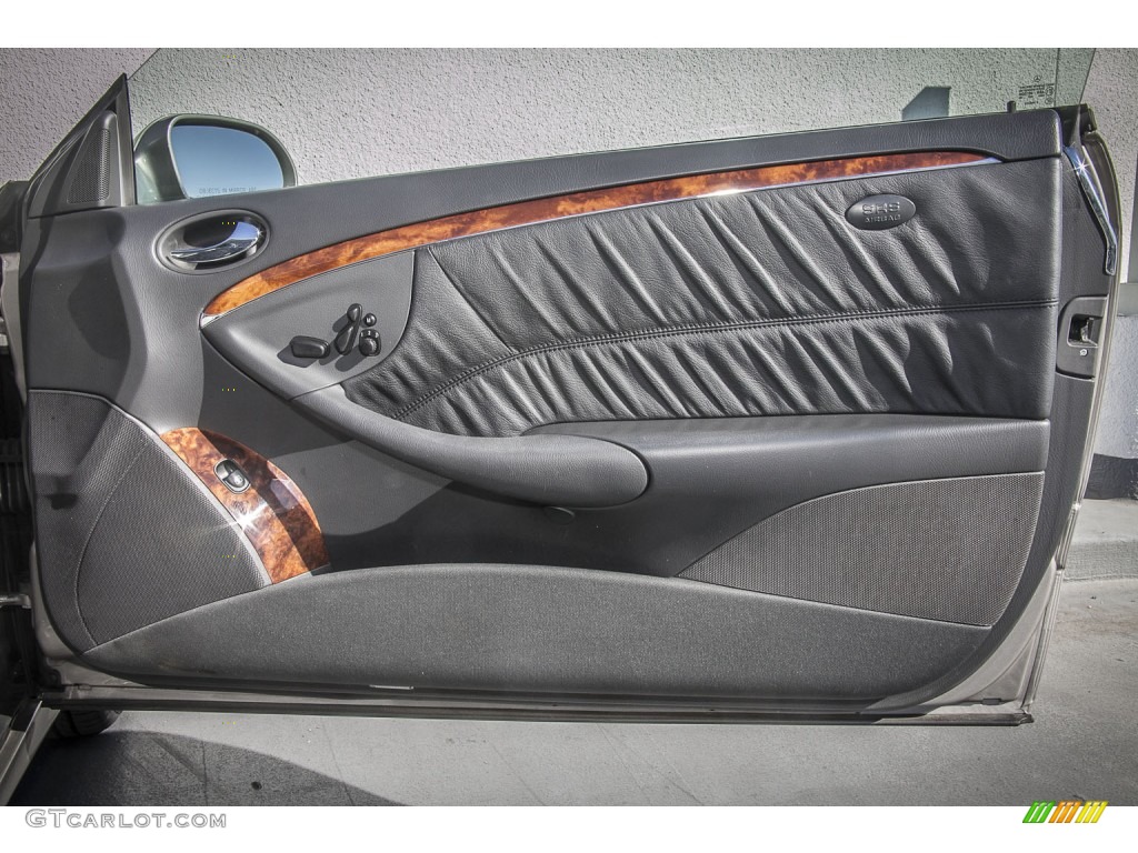 2004 CLK 320 Coupe - Pewter Metallic / Charcoal photo #23