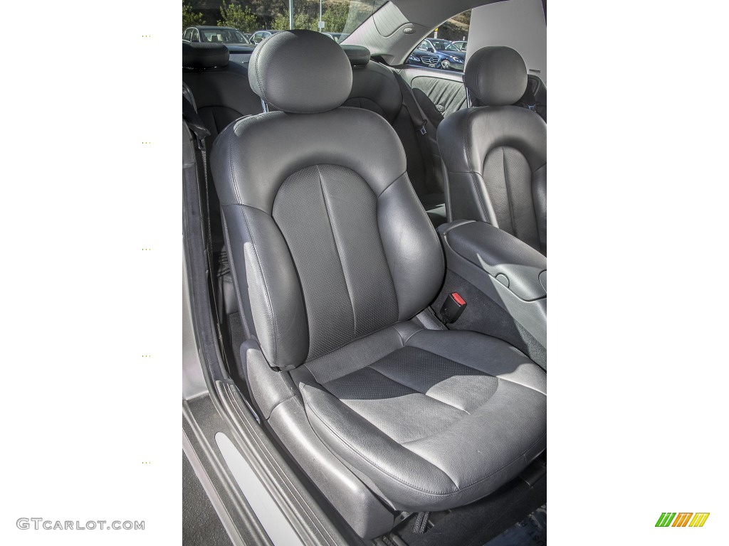2004 CLK 320 Coupe - Pewter Metallic / Charcoal photo #24
