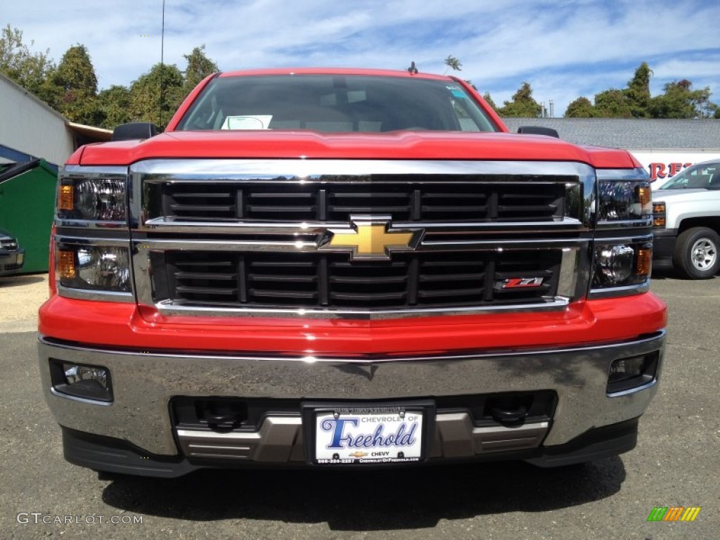 2014 Silverado 1500 LT Z71 Double Cab - Victory Red / Jet Black photo #2