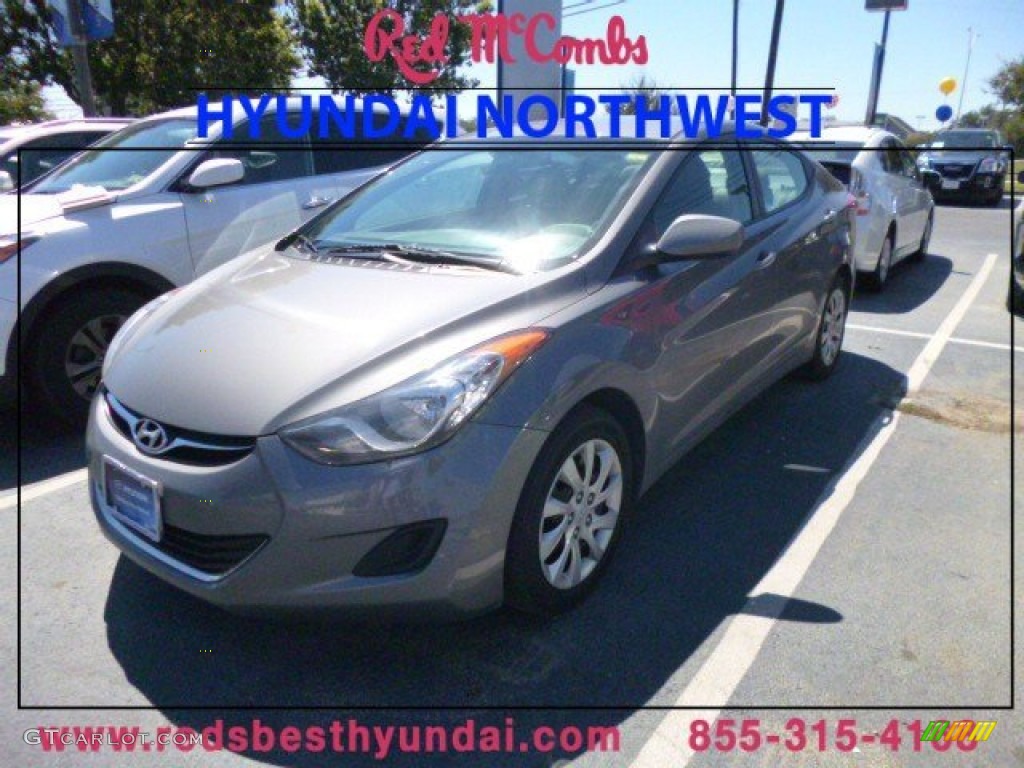 Harbor Gray Metallic Hyundai Elantra