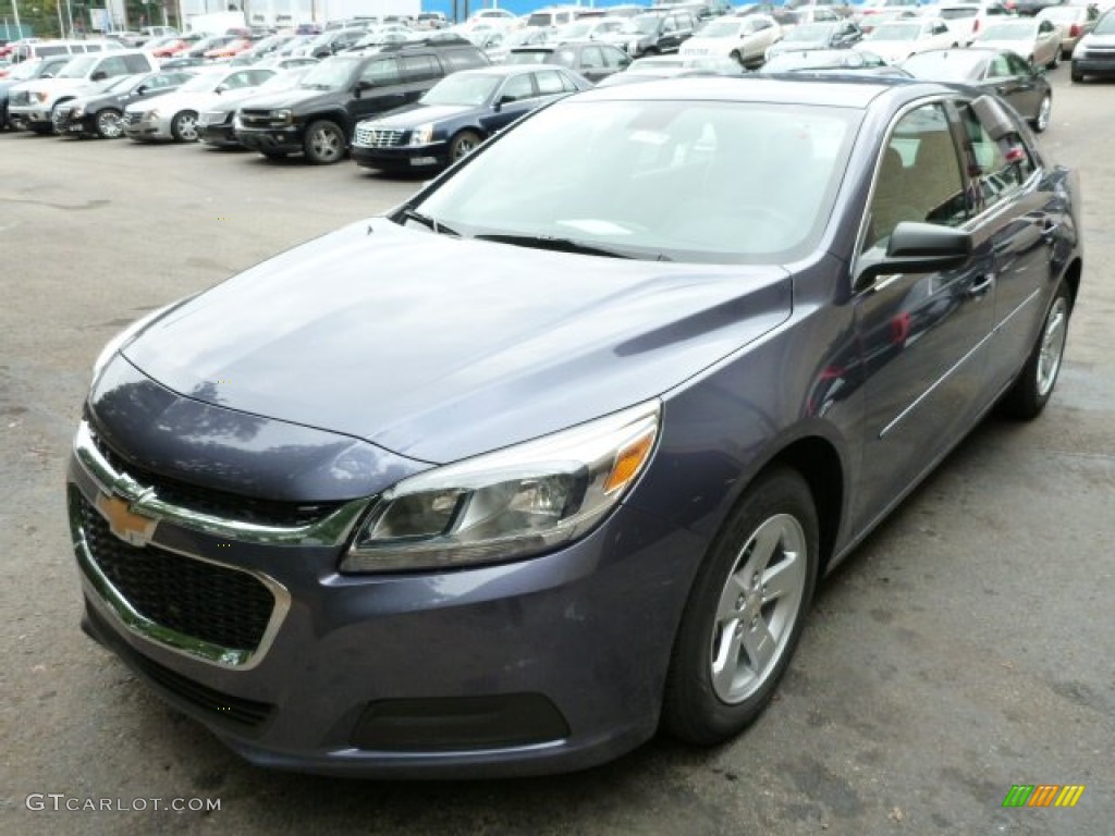 2014 Malibu LS - Atlantis Blue Metallic / Jet Black/Titanium photo #7