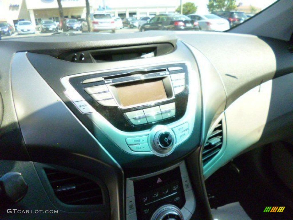 2012 Elantra GLS - Harbor Gray Metallic / Gray photo #17