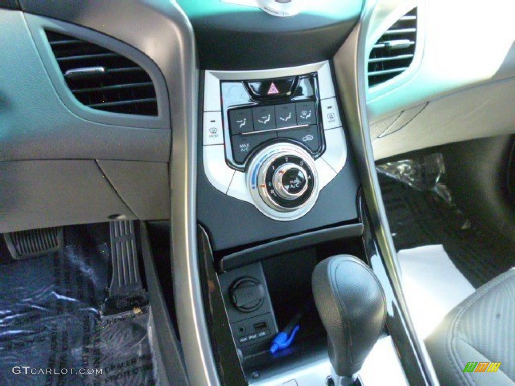 2012 Elantra GLS - Harbor Gray Metallic / Gray photo #18