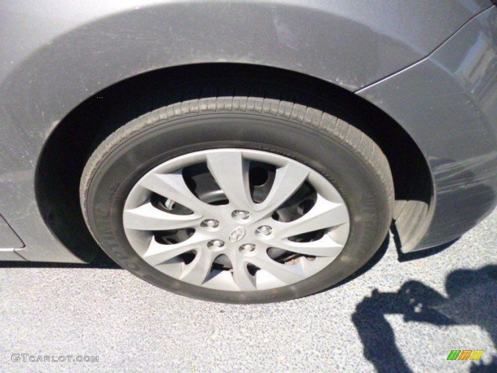 2012 Elantra GLS - Harbor Gray Metallic / Gray photo #23