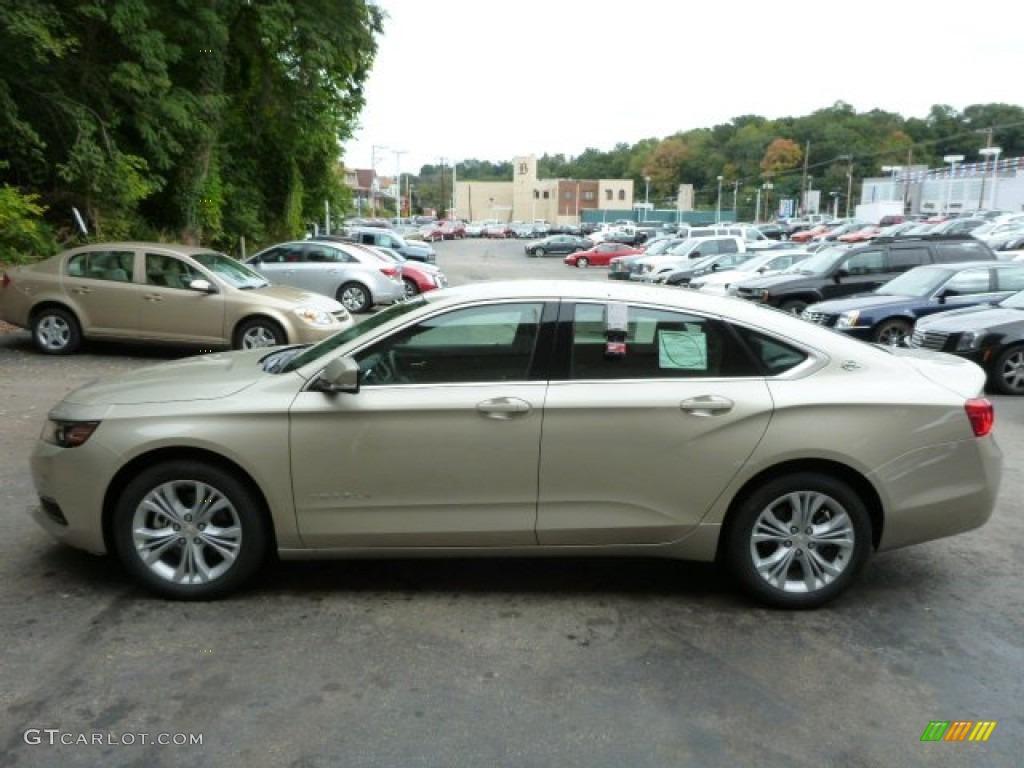 2014 Impala LT - Champagne Silver Metallic / Jet Black photo #6