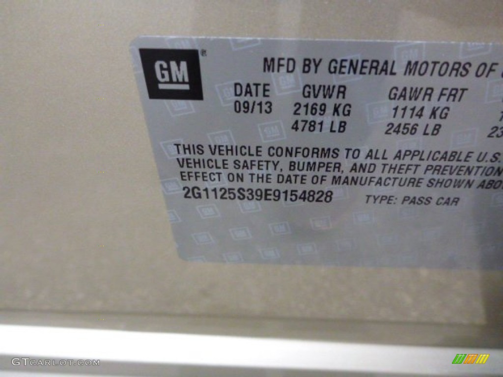 2014 Impala LT - Champagne Silver Metallic / Jet Black photo #17